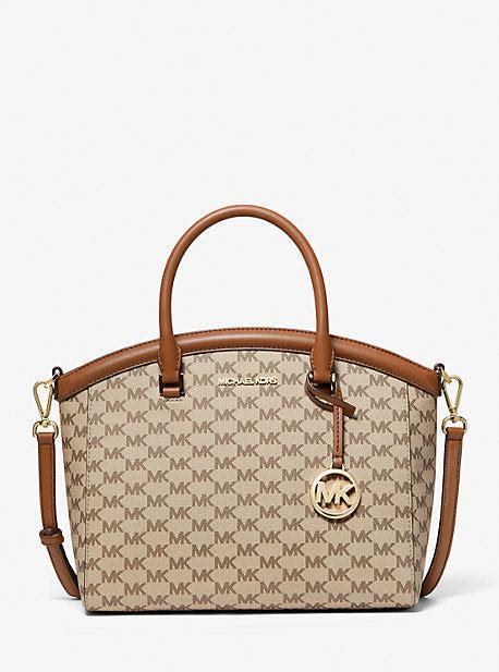 Yara Large Logo Satchel – Michael Kors Pre